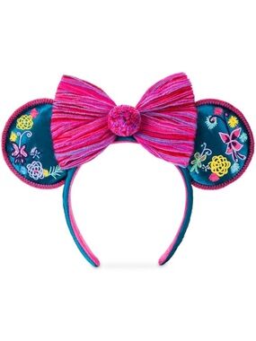 Disney Parks Embroidered Encanto Minnie Mouse Ear Headband